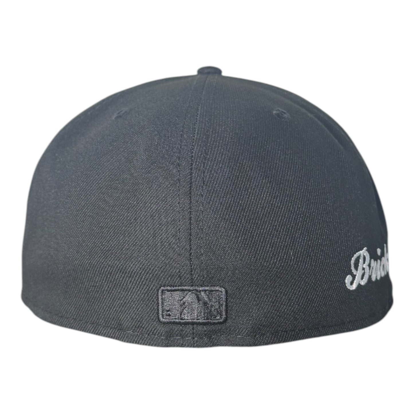New York Yankees Black Gray Bottom "Brick By Brick" Side Patch New Era 59Fifty Fitted