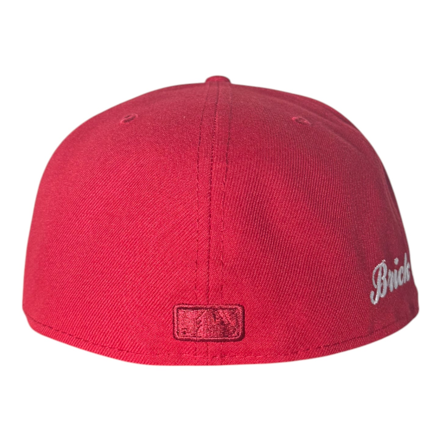 Brick Red New York Mets Gray Bottom "Brick By Brick" Side Patch New Era 59Fifty Fitted