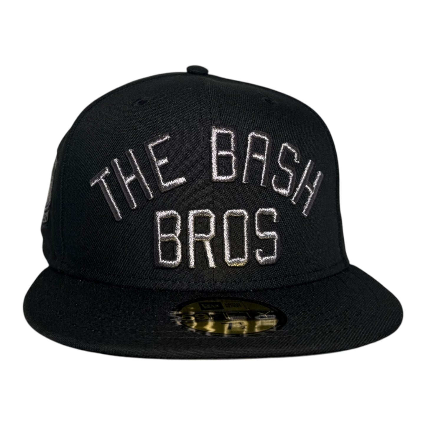 Oakland Athletics Bash Brother Coliseum Pewter Black Edition New Era 59Fifty Fitted Hat