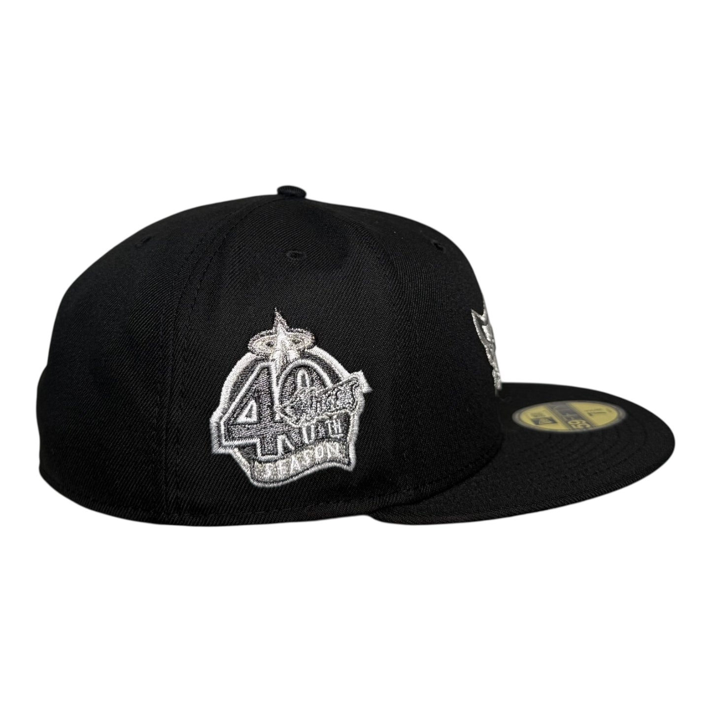 Los Angeles Angels 40th Season Gray Bottom New Era 59Fifty Fitted Hat