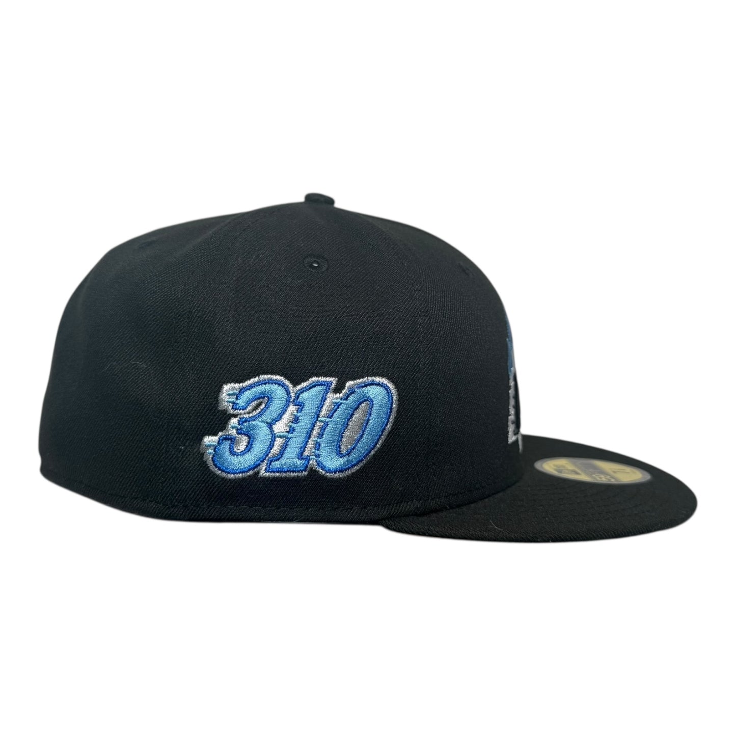 Los Angeles Lakers "310 Area Code" Fire Pack Hat Club New Era 59Fifty Fitted Hat
