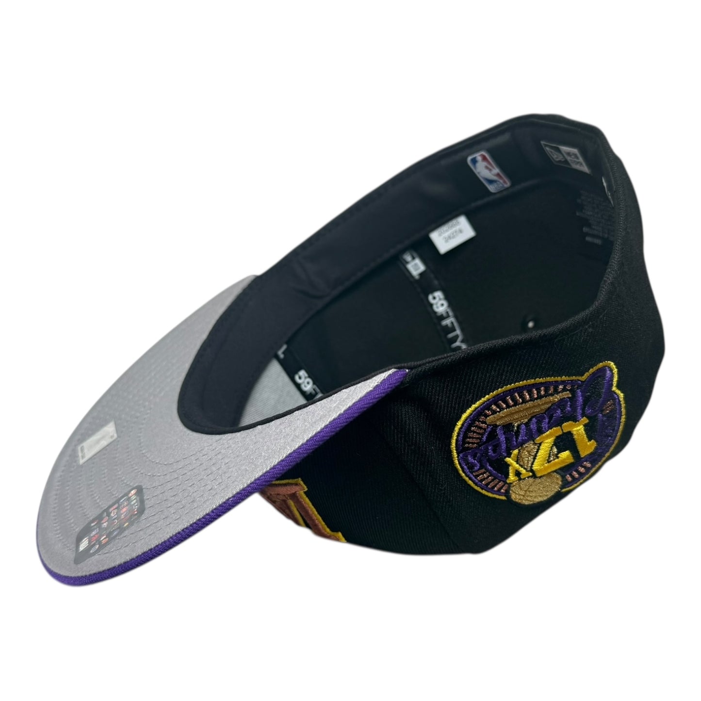 Los Angeles Lakers 17x Champs New Era 59Fifty Fitted Hat