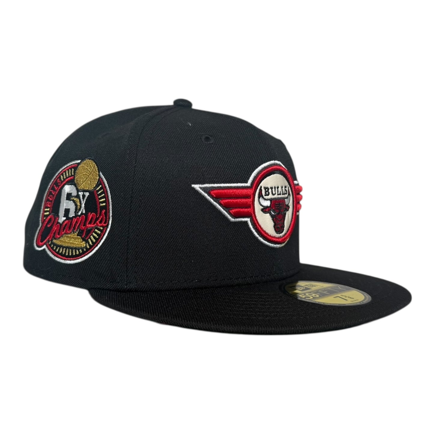 Chicago Bulls Michael Jordan Banned "Flight Badge" New Era 59Fifty Fitted Hat