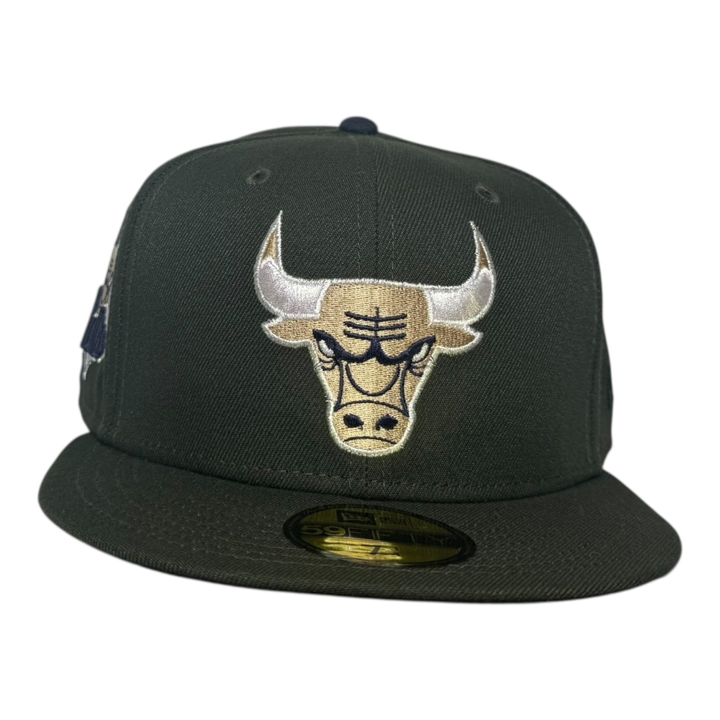 Chicago Bulls "Taurus" Seaweed Green New Era 59Fifty Fitted Hat