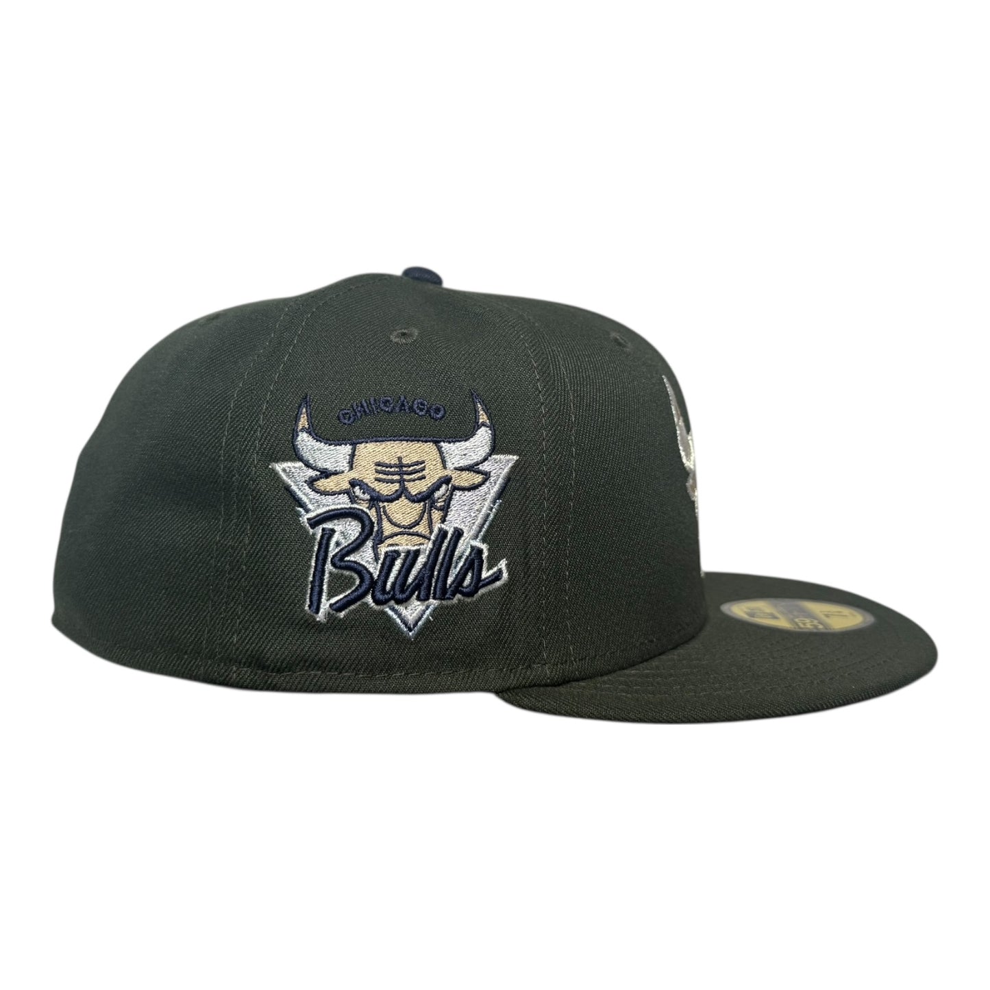 Chicago Bulls "Taurus" Seaweed Green New Era 59Fifty Fitted Hat