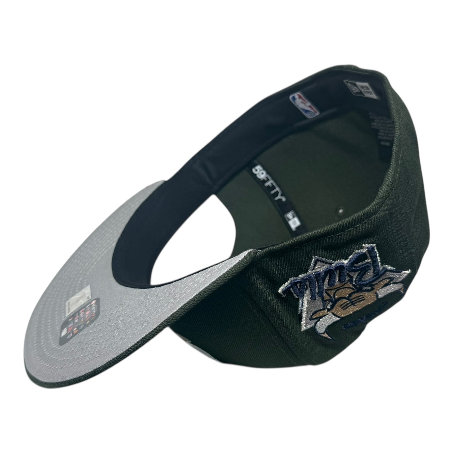 Chicago Bulls "Taurus" Seaweed Green New Era 59Fifty Fitted Hat
