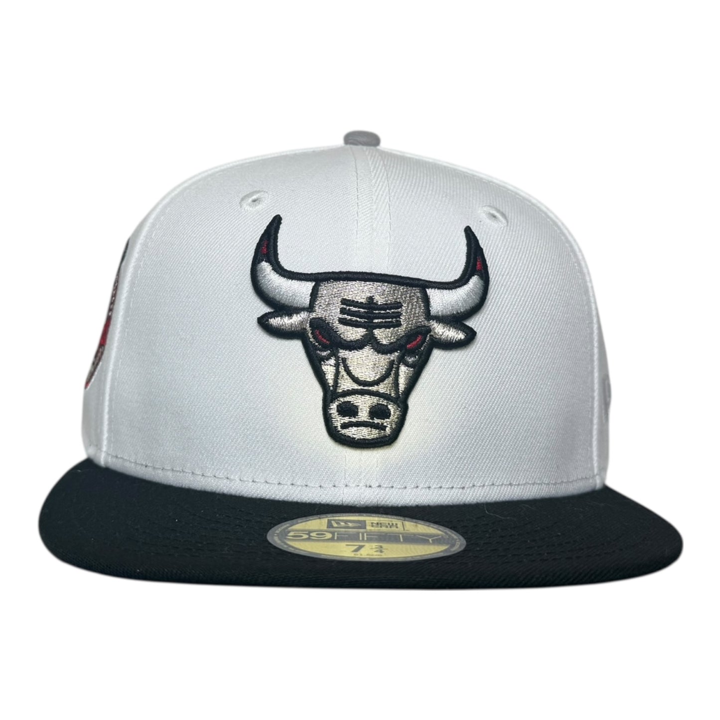 Chicago Bulls 6x Champions Black/White New Era 59Fifty Fitted Hat