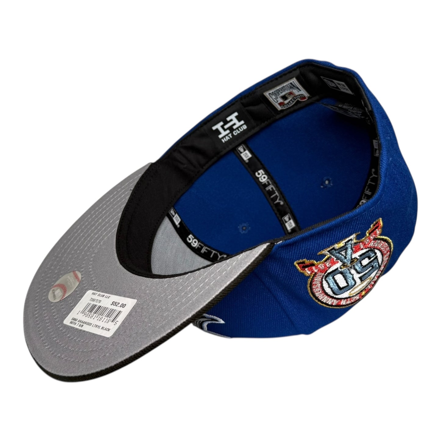 Los Angeles Angels 50th Anniversary Bats Hat Club New Era 59Fifty Fitted Hat