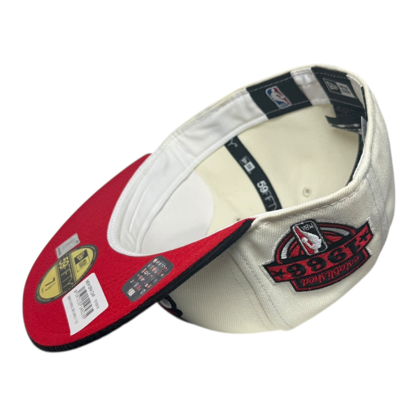 Chicago Bulls Reverse Logo New Era 59Fifty Fitted Hat