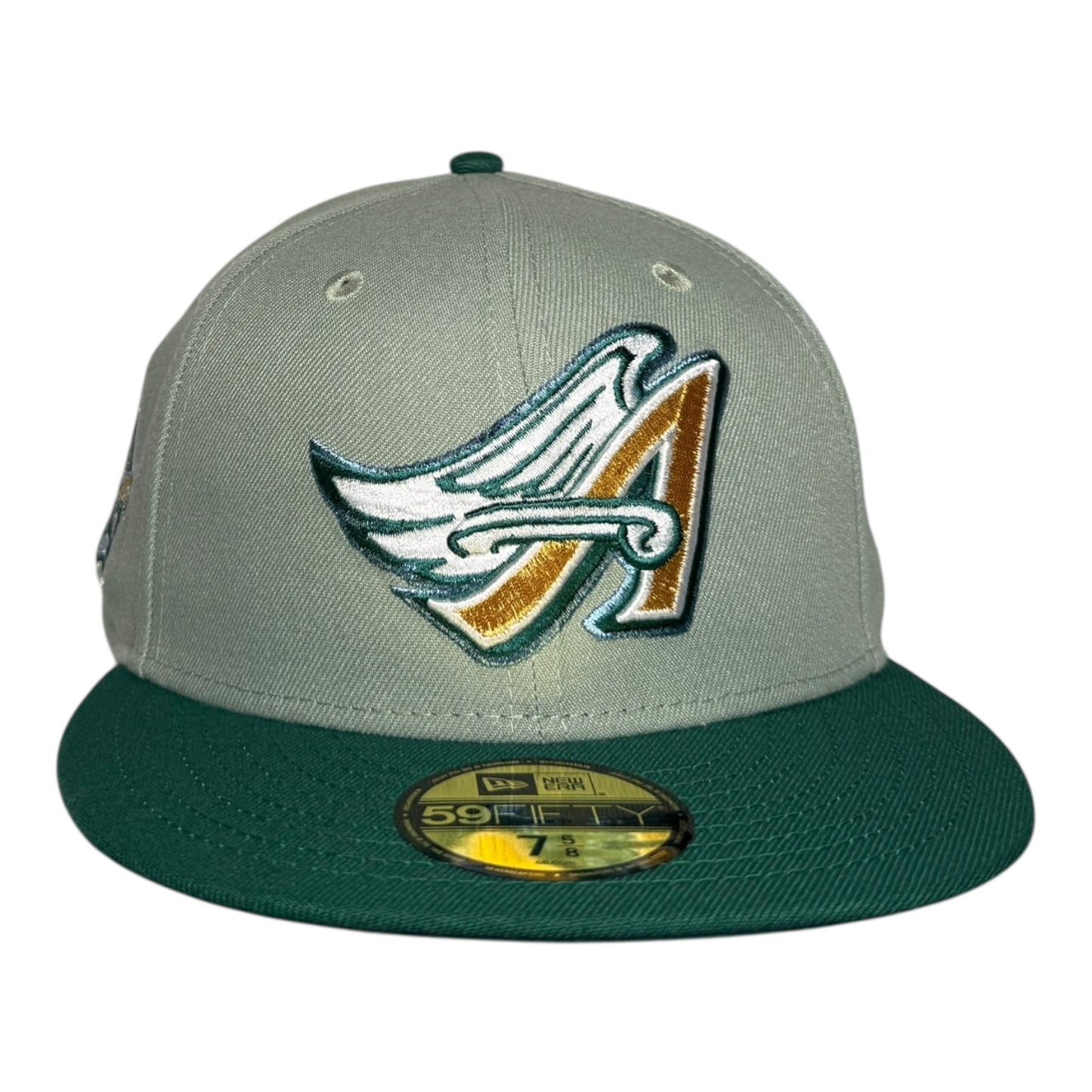 Los Angeles Angels 40th Season Green Hat Club New Era 59Fifty Fitted Hat