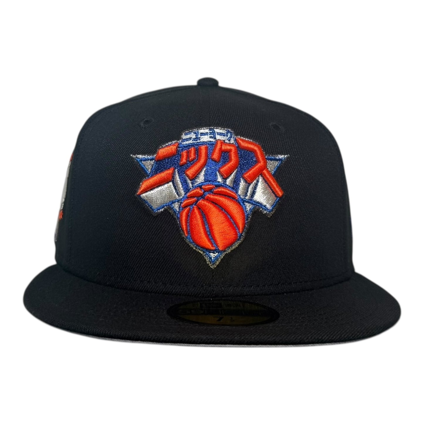 New York Knicks Katakana Script Metallic New Era 59Fifty Fitted Hat