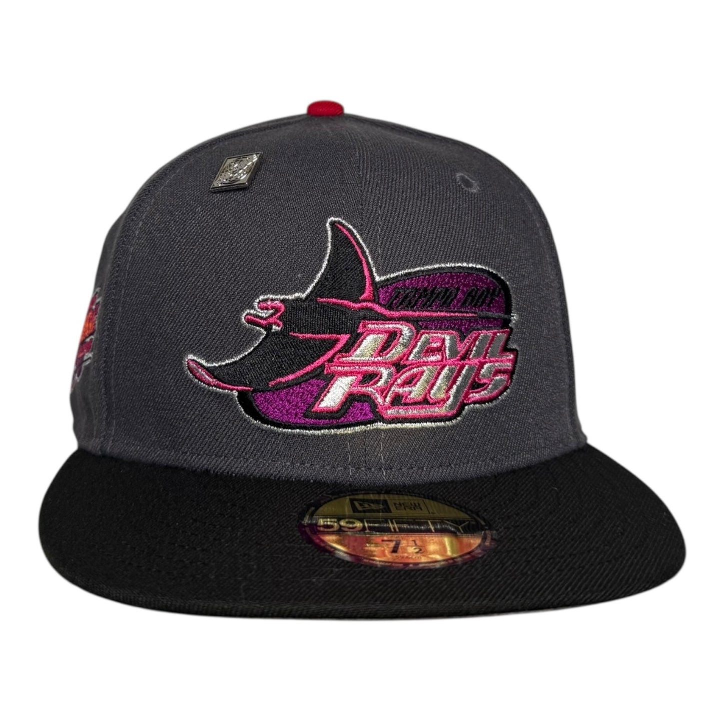 Tampa Bay Rays 1998 Inaugural Season Capsule New Era 59Fifty Fitted Hat