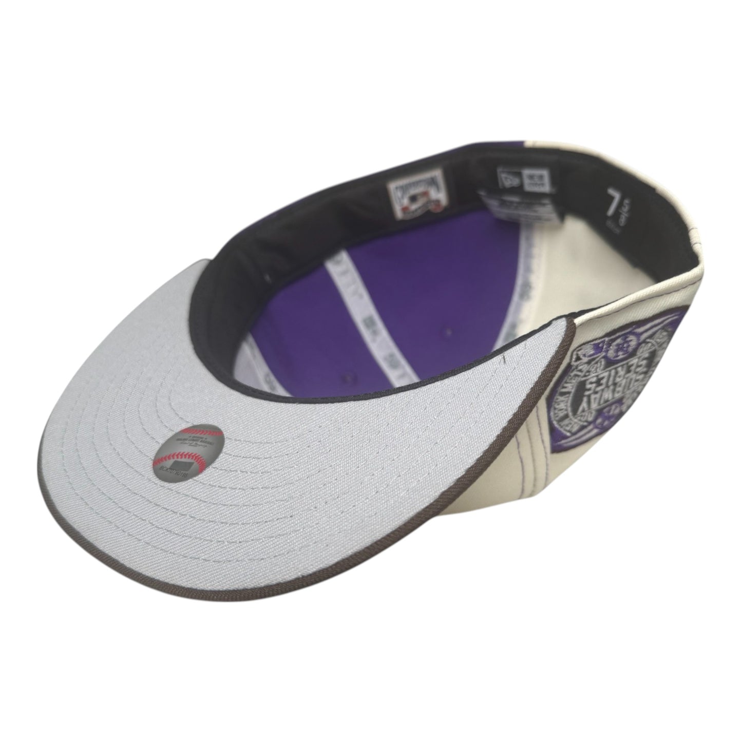 New York Yankees "🏔️ The Split 🏔️" 2000 Subway Series Chrome New Era 59Fifty Fitted Hat