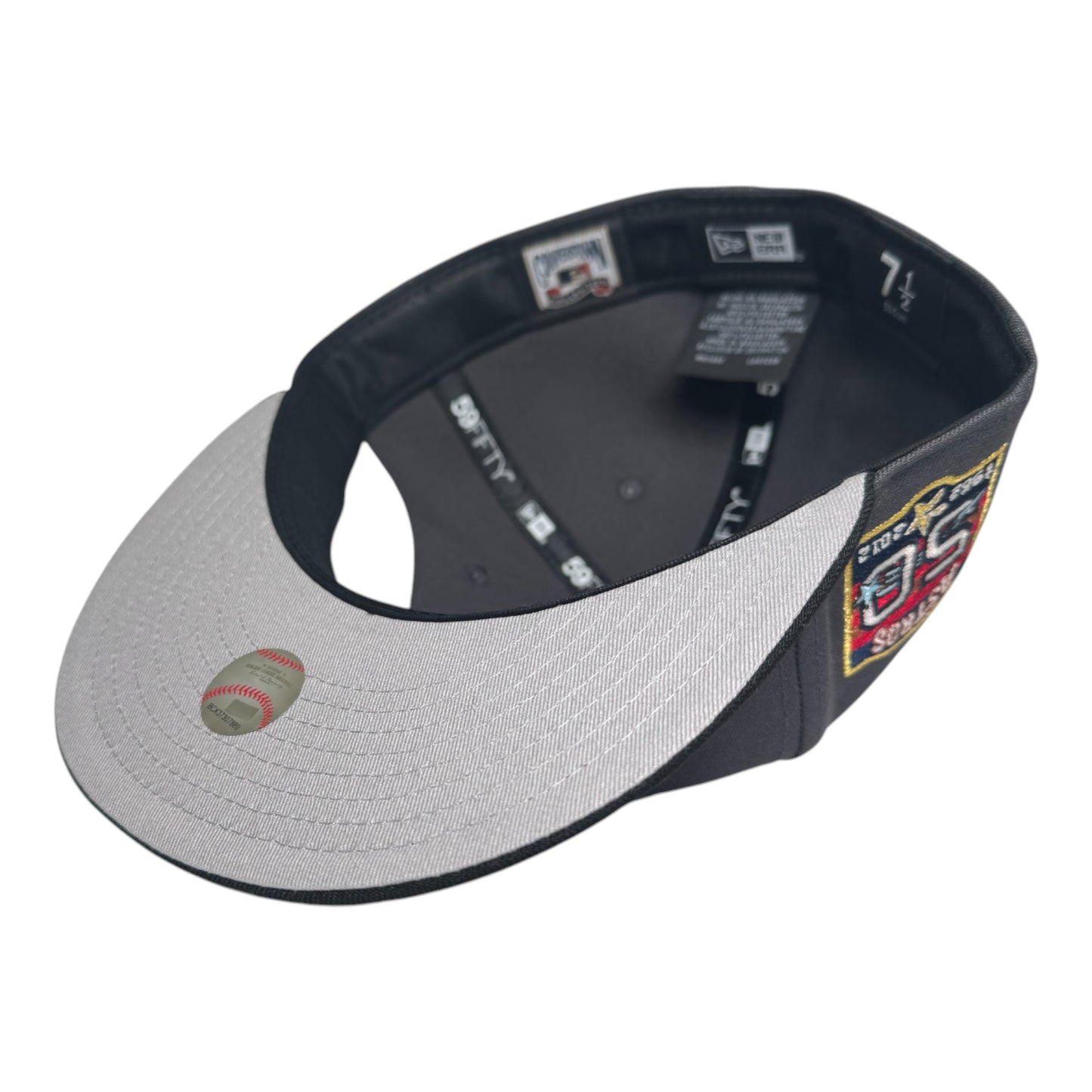F 150 Goose 50 Year Gray Black Rushmore Houston Astros New Era Hat 5950 Fitted
