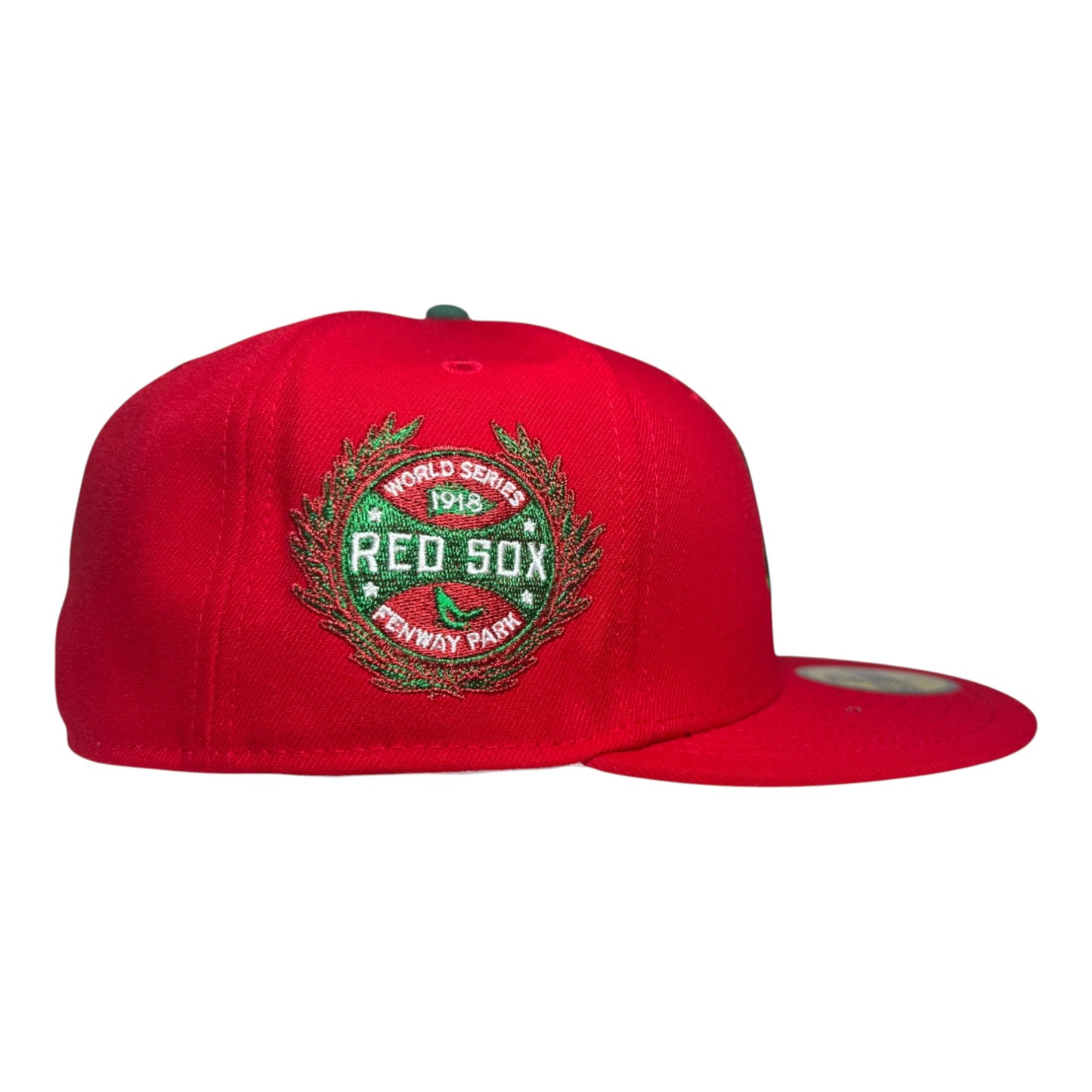Boston Red Sox 1918 World Series Scarlet New Era 59Fifty Fitted Hat