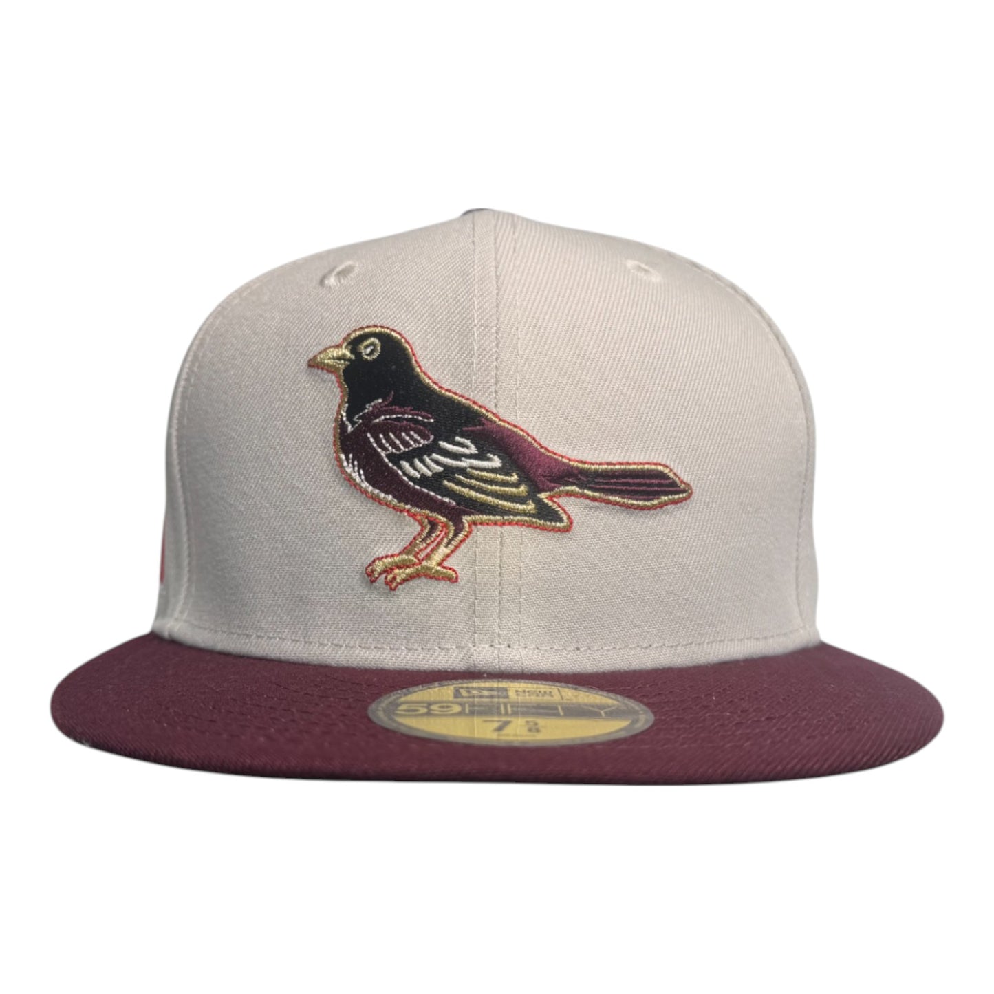 Baltimore Orioles Stone Cardinal 2 Tone Mexico Flag SP New Era 59Fifty Fitted Hat