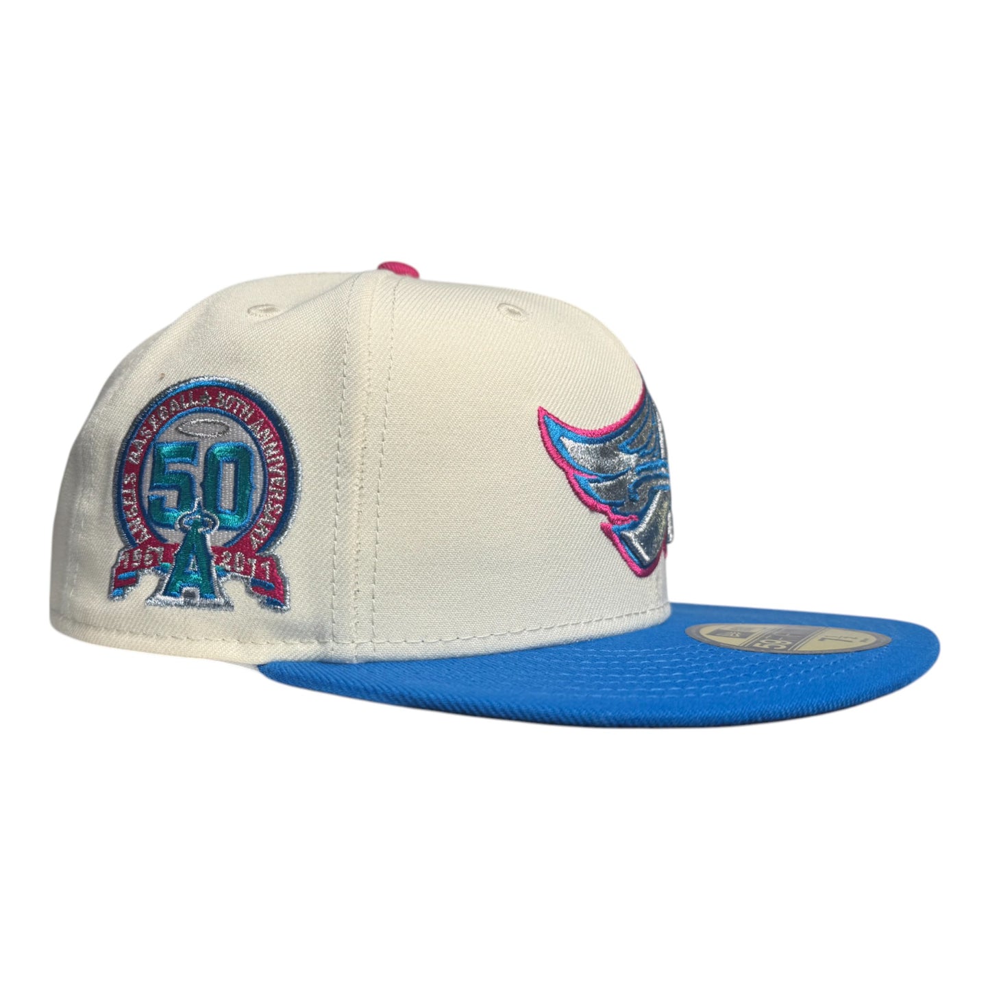 Anaheim Angels 50th Anniversary New Era 59Fifty Fitted Hat
