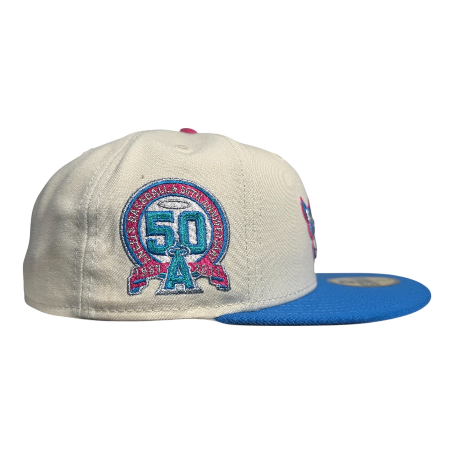 Anaheim Angels 50th Anniversary New Era 59Fifty Fitted Hat