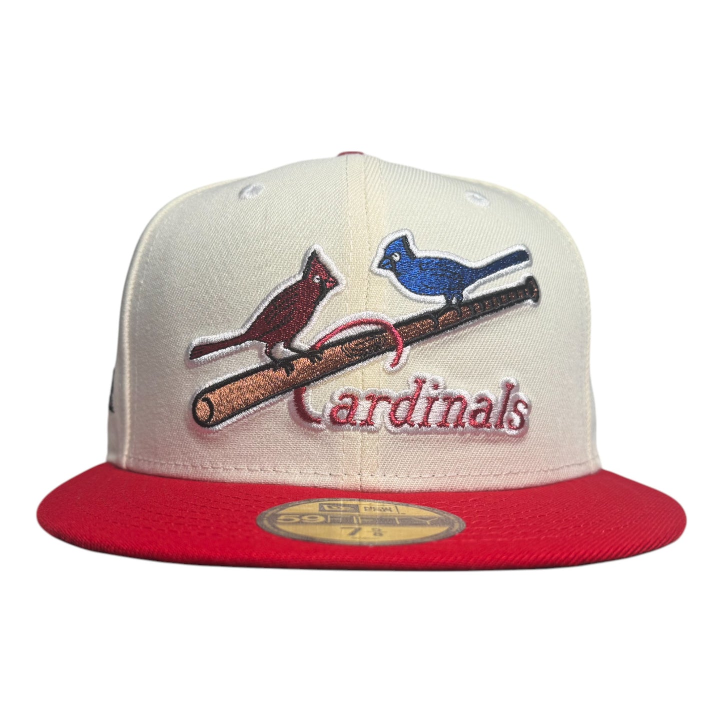 St Louis Cardinals 1990 All Star Game Patch Green UV New Era 59Fifty Fitted Hat