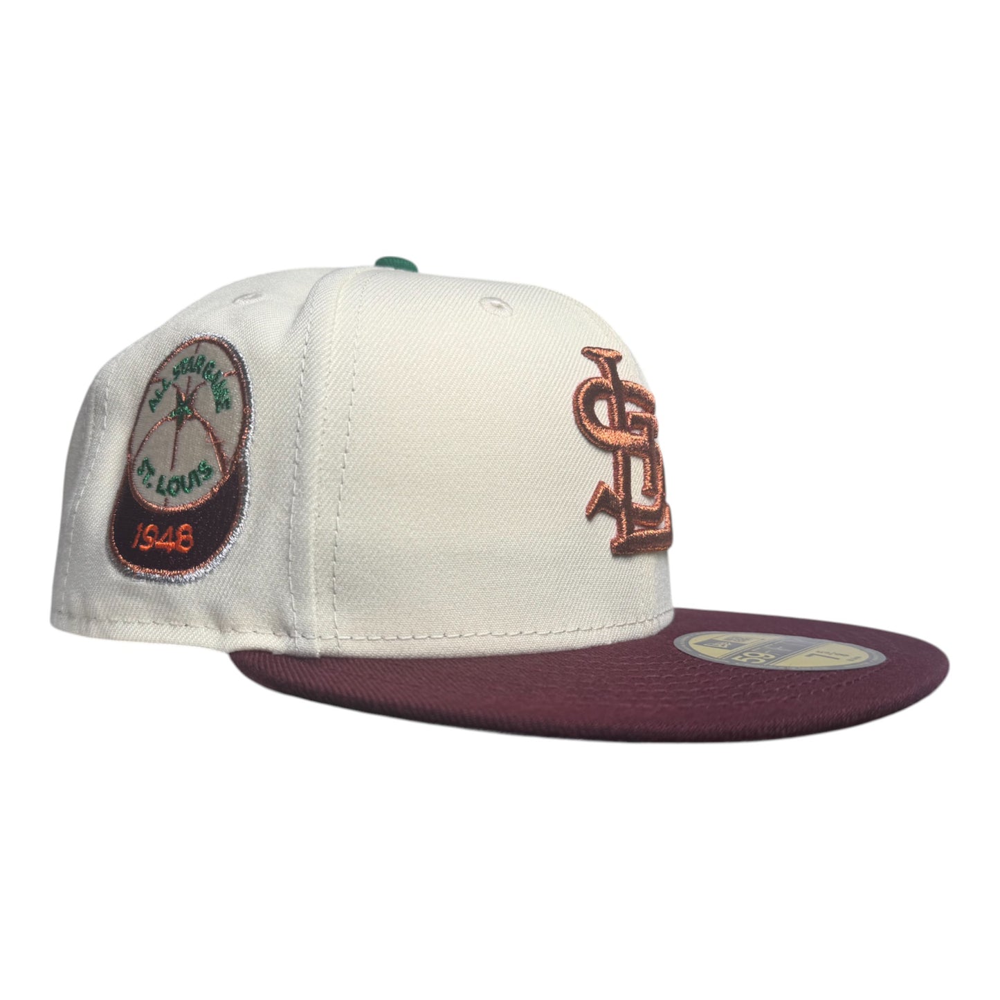 St Louis Browns 1948 All Star Game Patch Grey UV New Era 59Fifty Fitted Hat