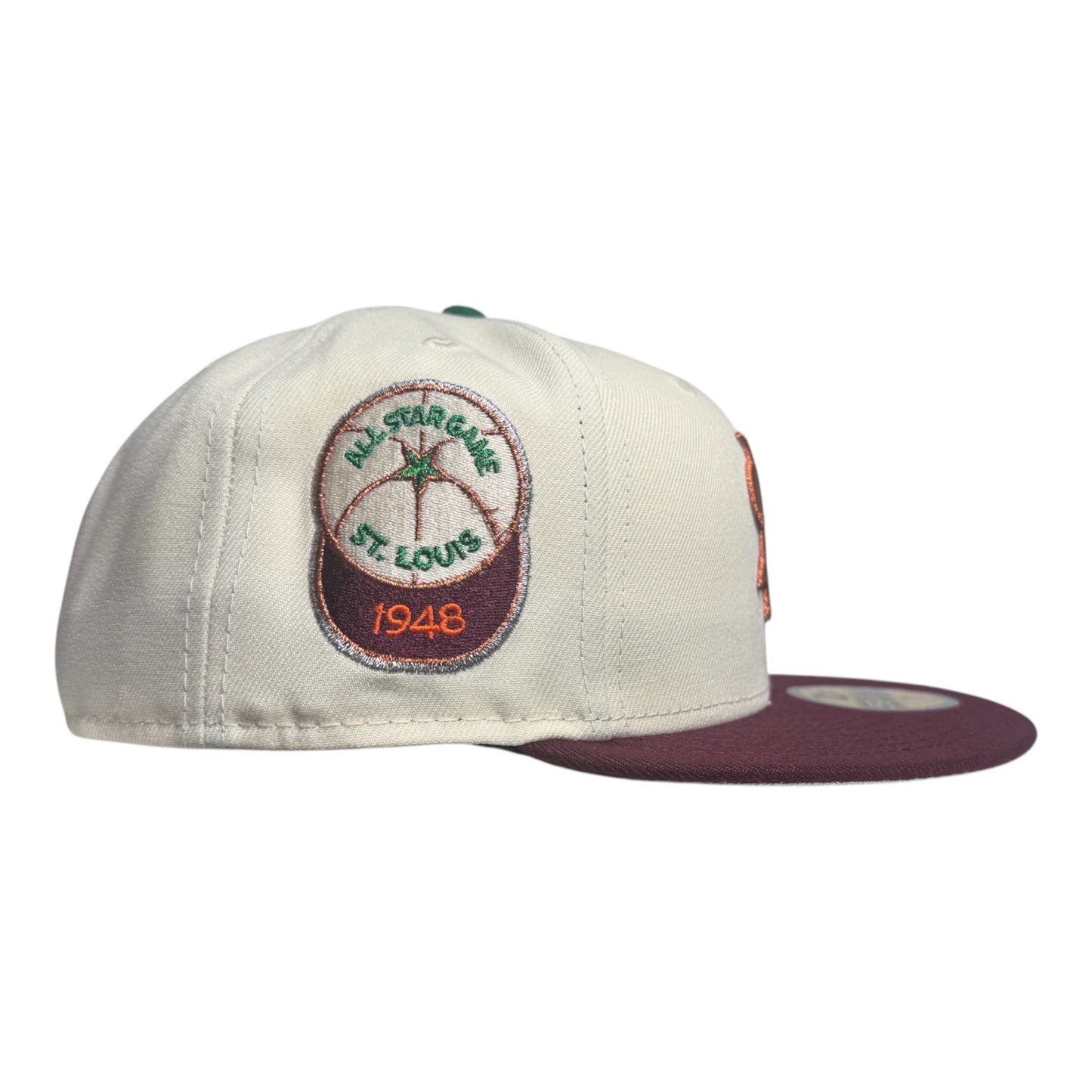 St Louis Browns 1948 All Star Game Patch Grey UV New Era 59Fifty Fitted Hat