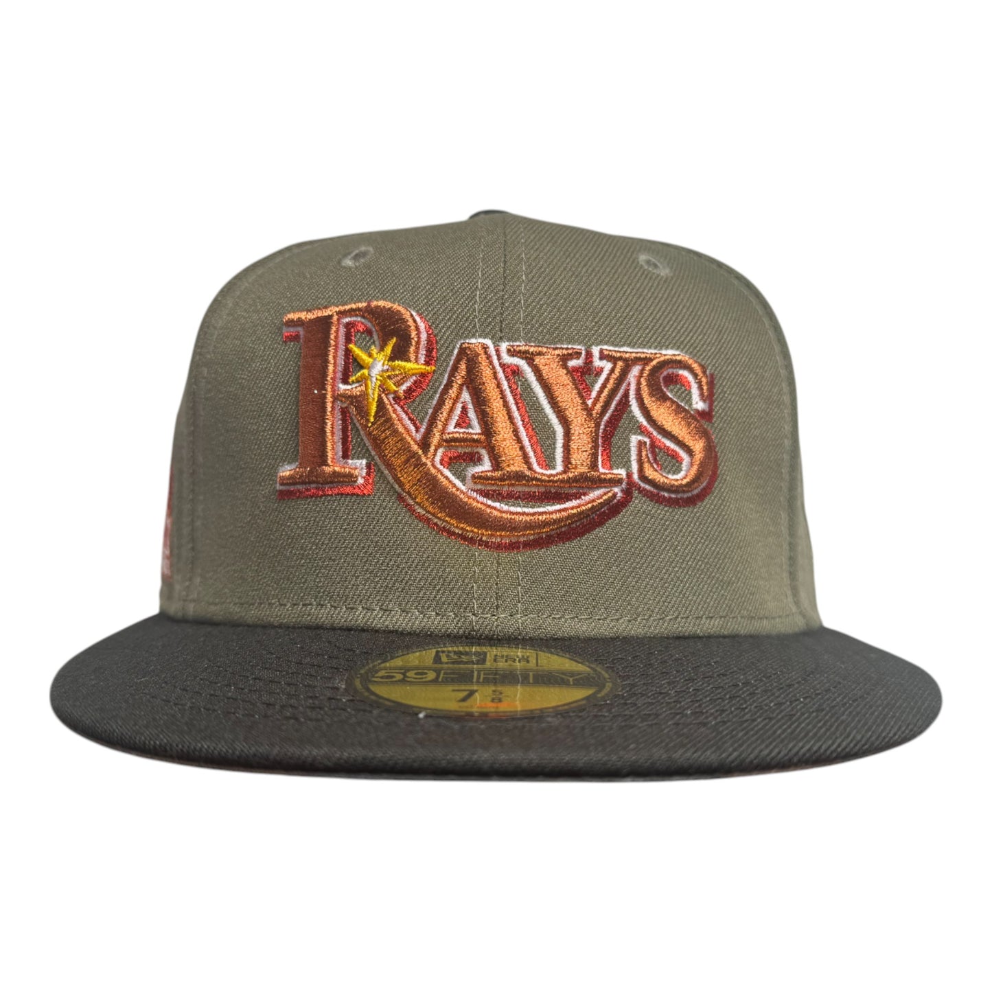 Tampa Bay Rays Tropicana Stadium Patch Grey UV New Era 59Fifty Fitted Hat