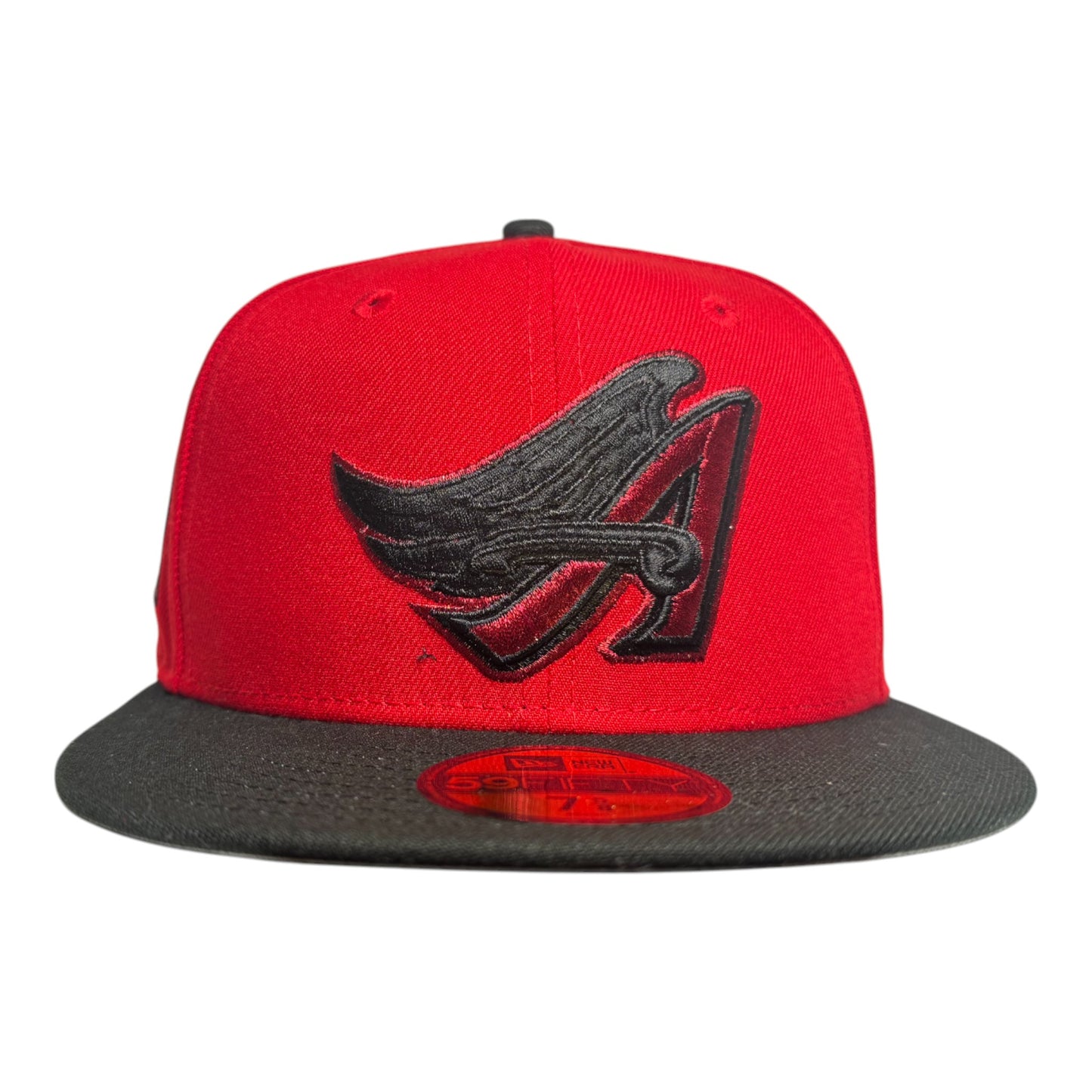 Anaheim Angels "Red Black" 50th Anniversary New Era 59Fifty Fitted Hat