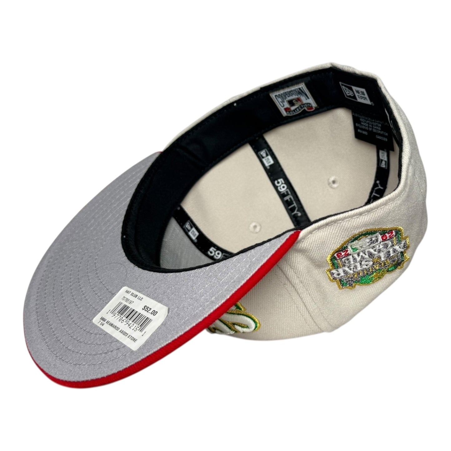 Seattle Mariners 2022 All Star Game "Mount Rushmore" Rushmore Hat Club NoHo Exclusive New Era 59Fifty Fitted Hat