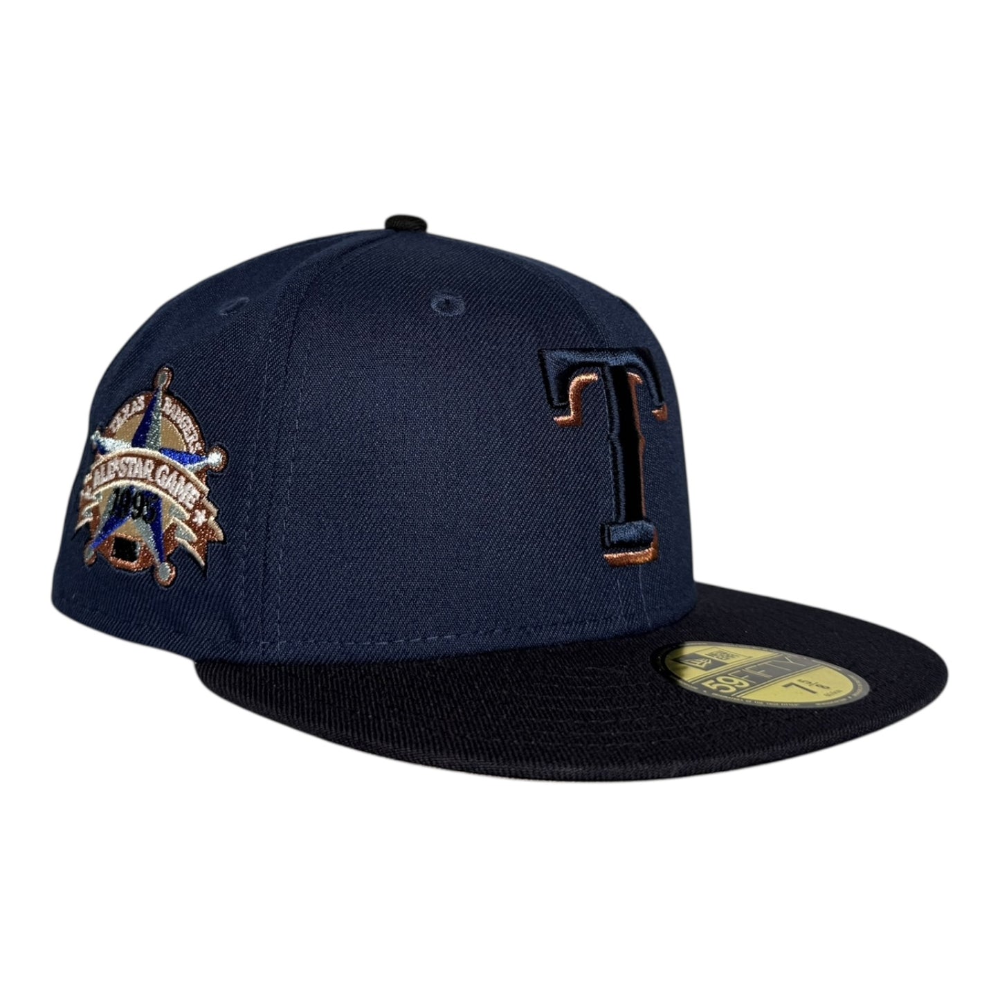 Texas Rangers 1995 All Star Game "Midnight In Texas" Rushmore New Era 59Fifty Fitted Hat