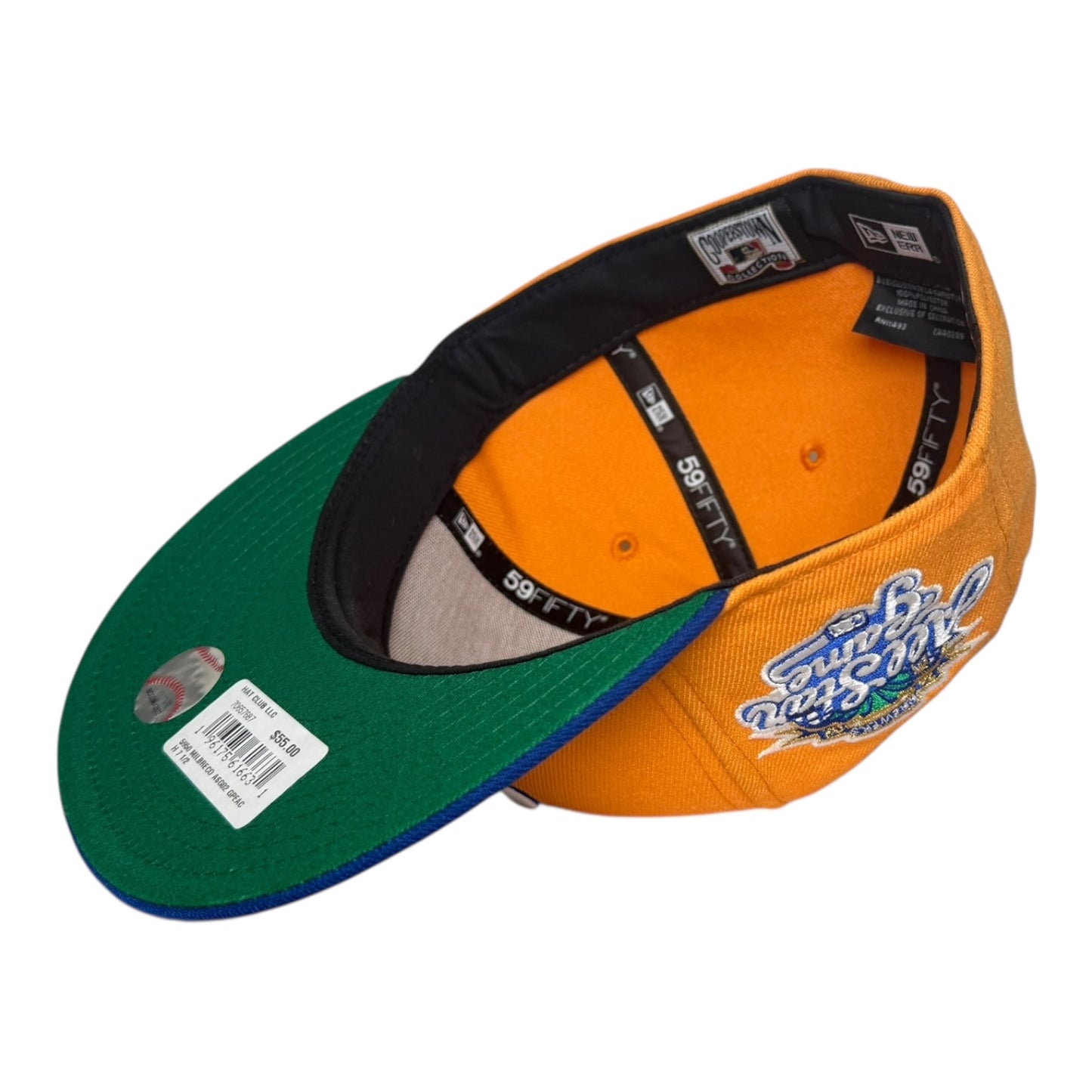 Milwaukee Brewers "MaeFlower" Rushmore Hat Club New Era 59Fifty Fitted Hat