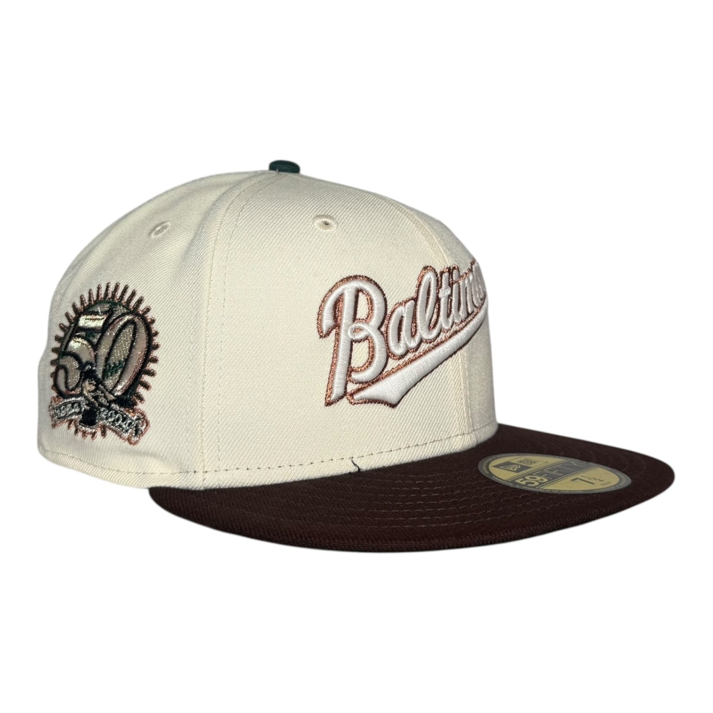Baltimore Orioles 50th Anniversary "50 grams 2.0" Rushmore New Era 59Fifty Fitted Hat