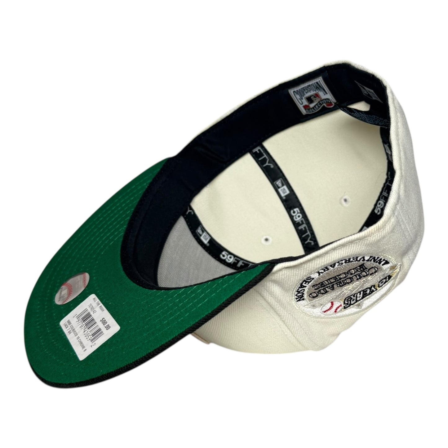 Colorado Rockies 10th Anniversary "Crack Rock" Rushmore New Era 59Fifty Fitted Hat