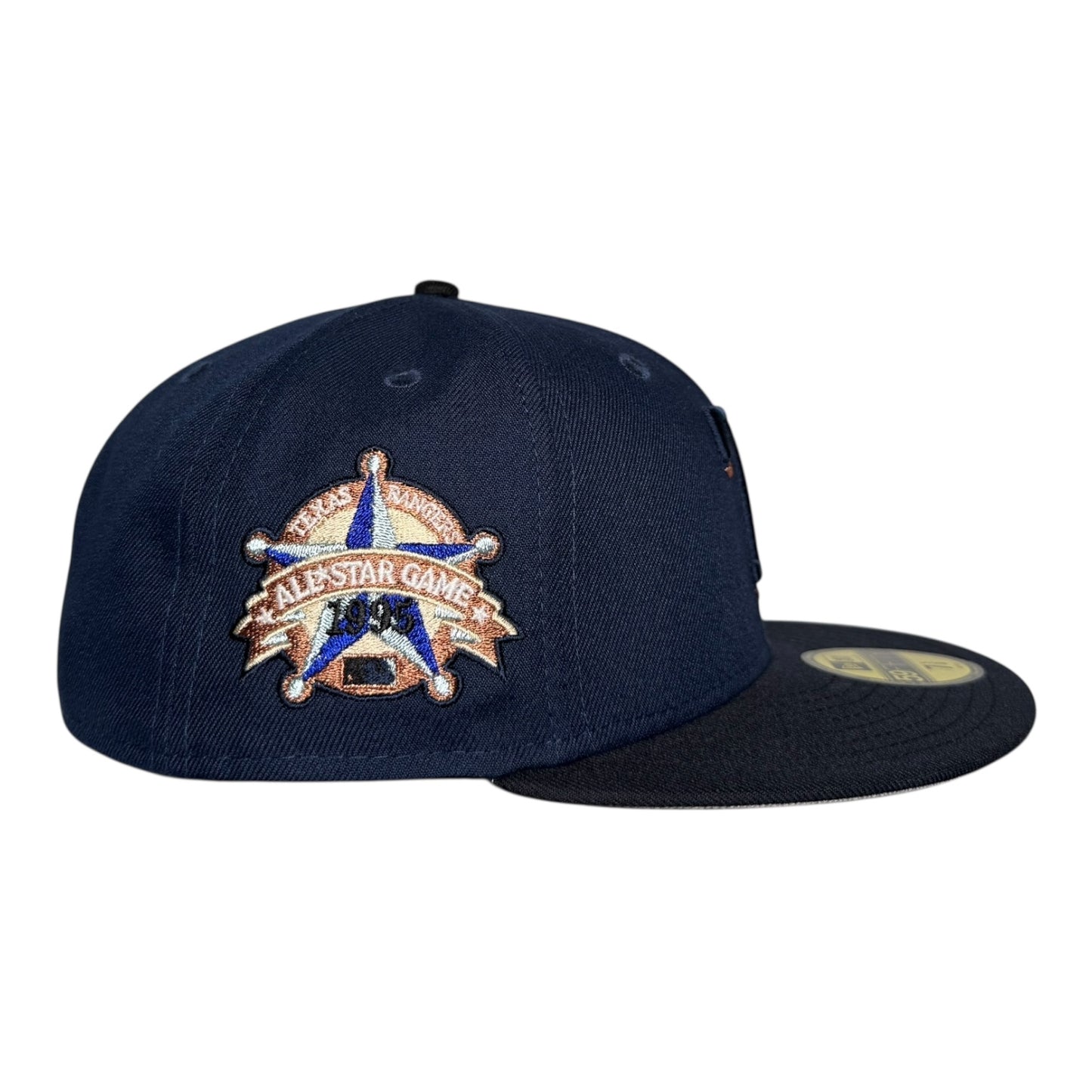 Texas Rangers 1995 All Star Game "Midnight In Texas" Rushmore New Era 59Fifty Fitted Hat