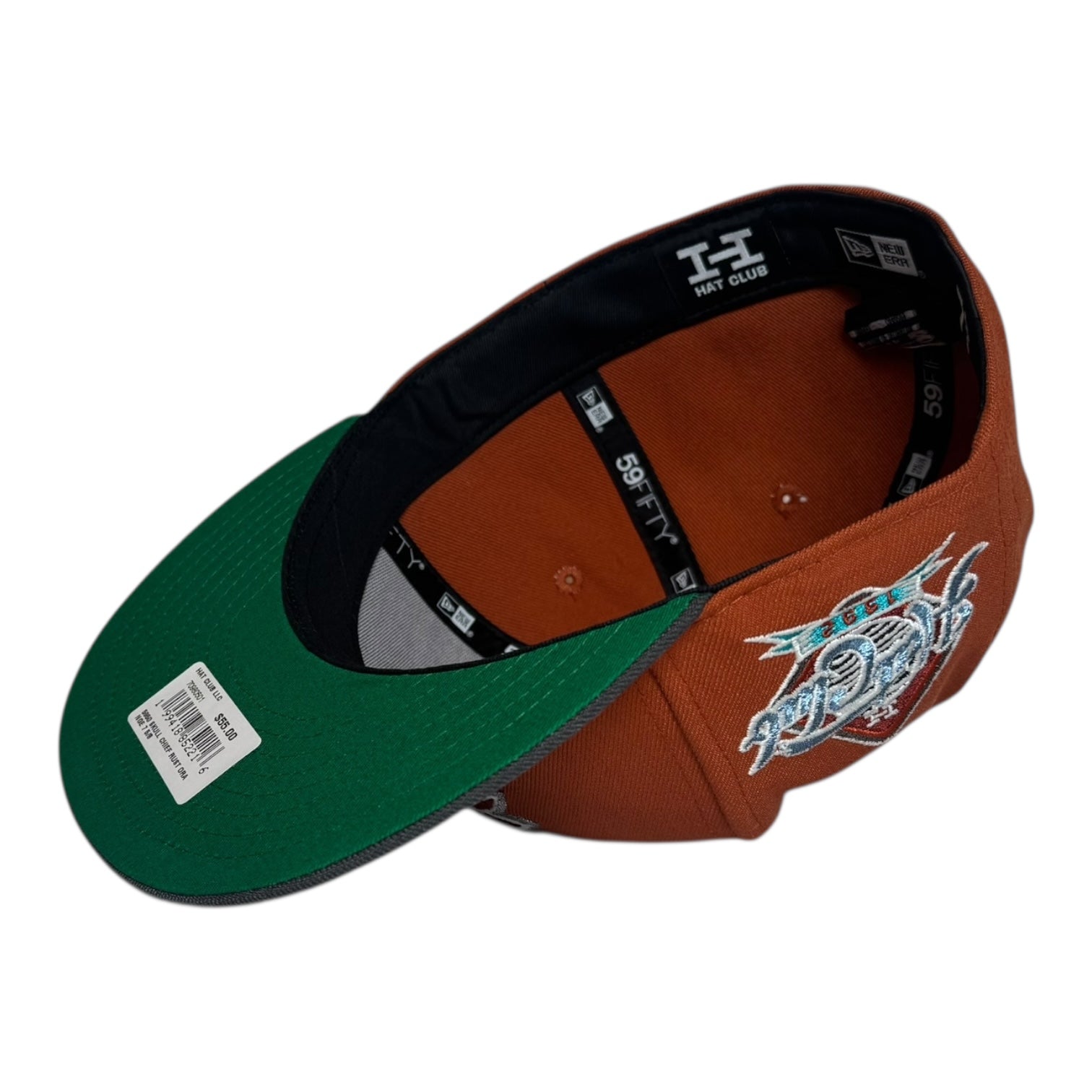 Skull Chief Dia de Los Muertos Hat Club New Era 59Fifty Fitted Hat