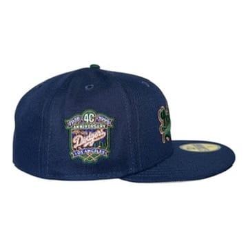 The Hat Wall Los Angeles Dodgers 40th Anniversary "Friday Night Lights" New Era 59Fifty Fitted Hat