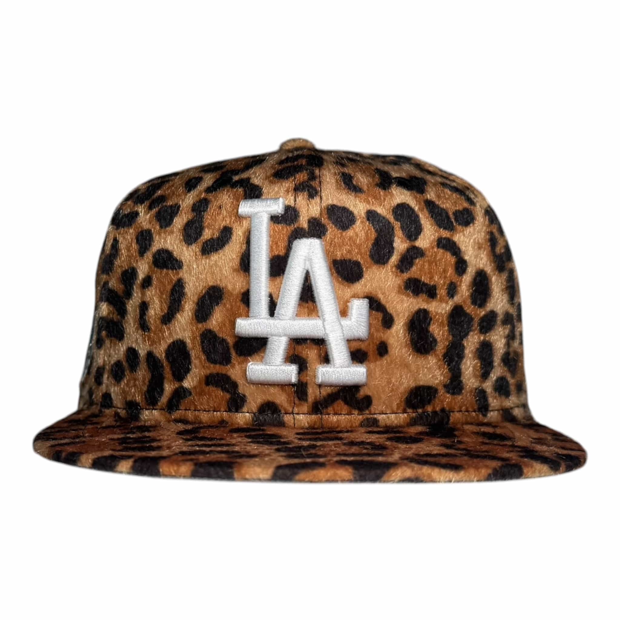 The Hat Wall New Era Los Angeles Dodgers  “Safari” Hat Club @capra.nyc 59Fifty Fitted Hat