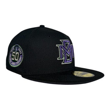 Milwaukee Brewers x Bucks 50th Golden Anniversary Hat Club New Era 59Fifty Fitted Hat