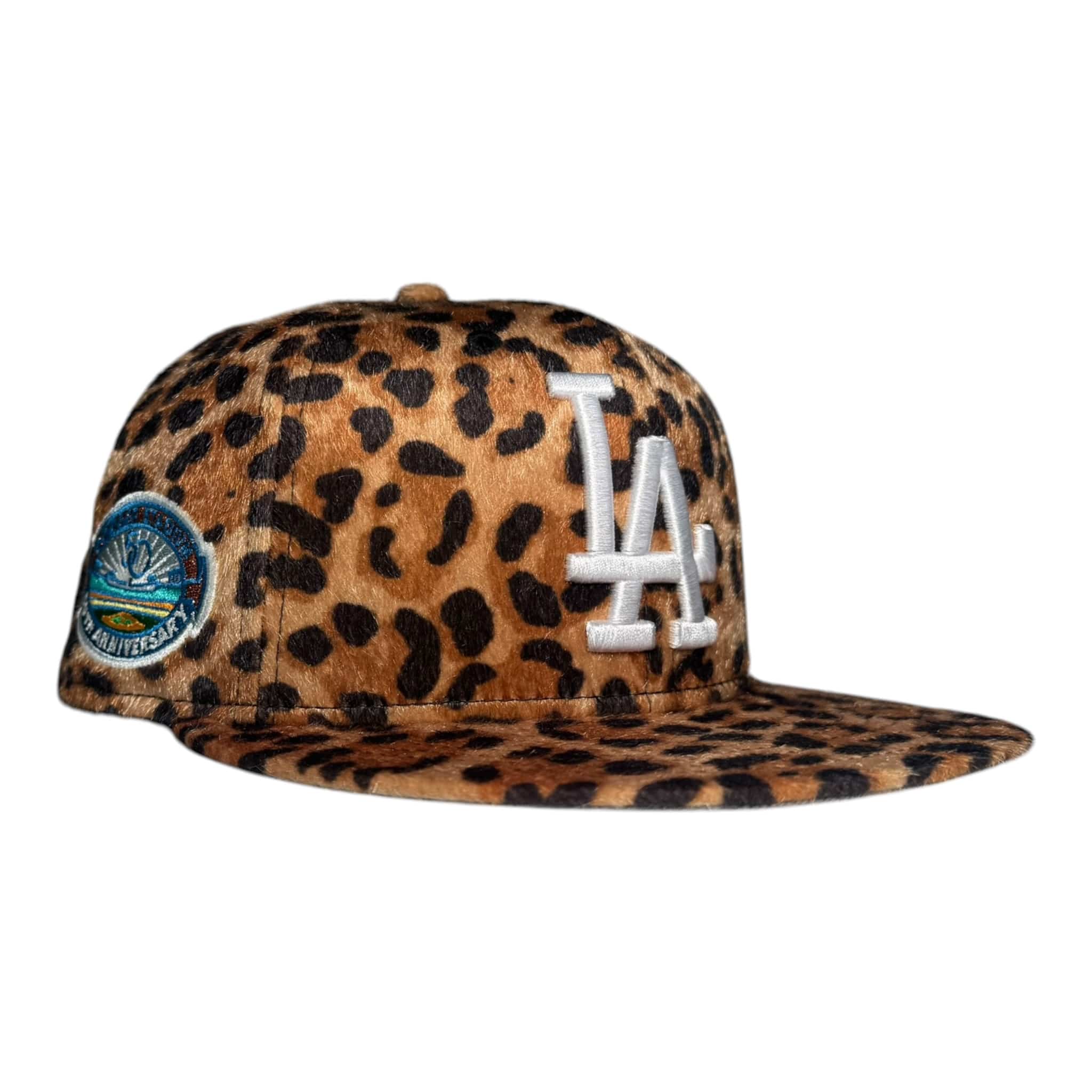 The Hat Wall New Era Los Angeles Dodgers  “Safari” Hat Club @capra.nyc 59Fifty Fitted Hat