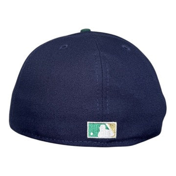 Milwaukee Brewers 25th Anniversary Navy & Green New Era 59Fifty Fitted Hat
