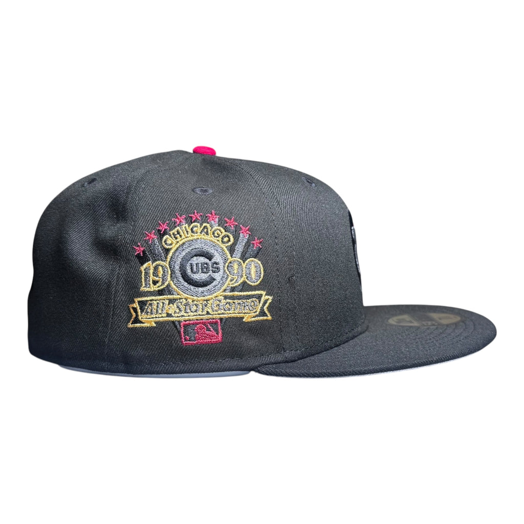 New Era Chicago Cubs “Saint Nerona Imu 2.0” @chrome.fittedz 59Fifty Fitted Hat
