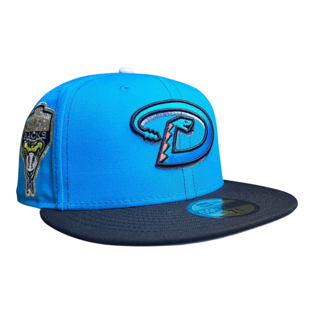 The Hat Wall New Era Arizona Diamondbacks "DOERNBECHER" PVTCHWORK Day II Rushmore 59Fifty Fitted Hat