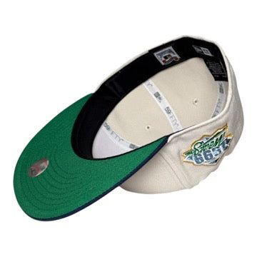 New York Yankees 1999 World Series Stone/Oceanside Blue New Era 59Fifty Fitted Hat
