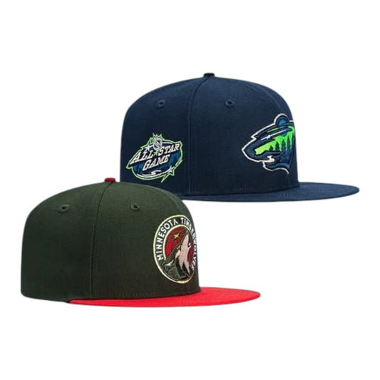 NHL x NBA Crossover Minnesota Timberwolves & Wild Hat Club New Era 59Fifty