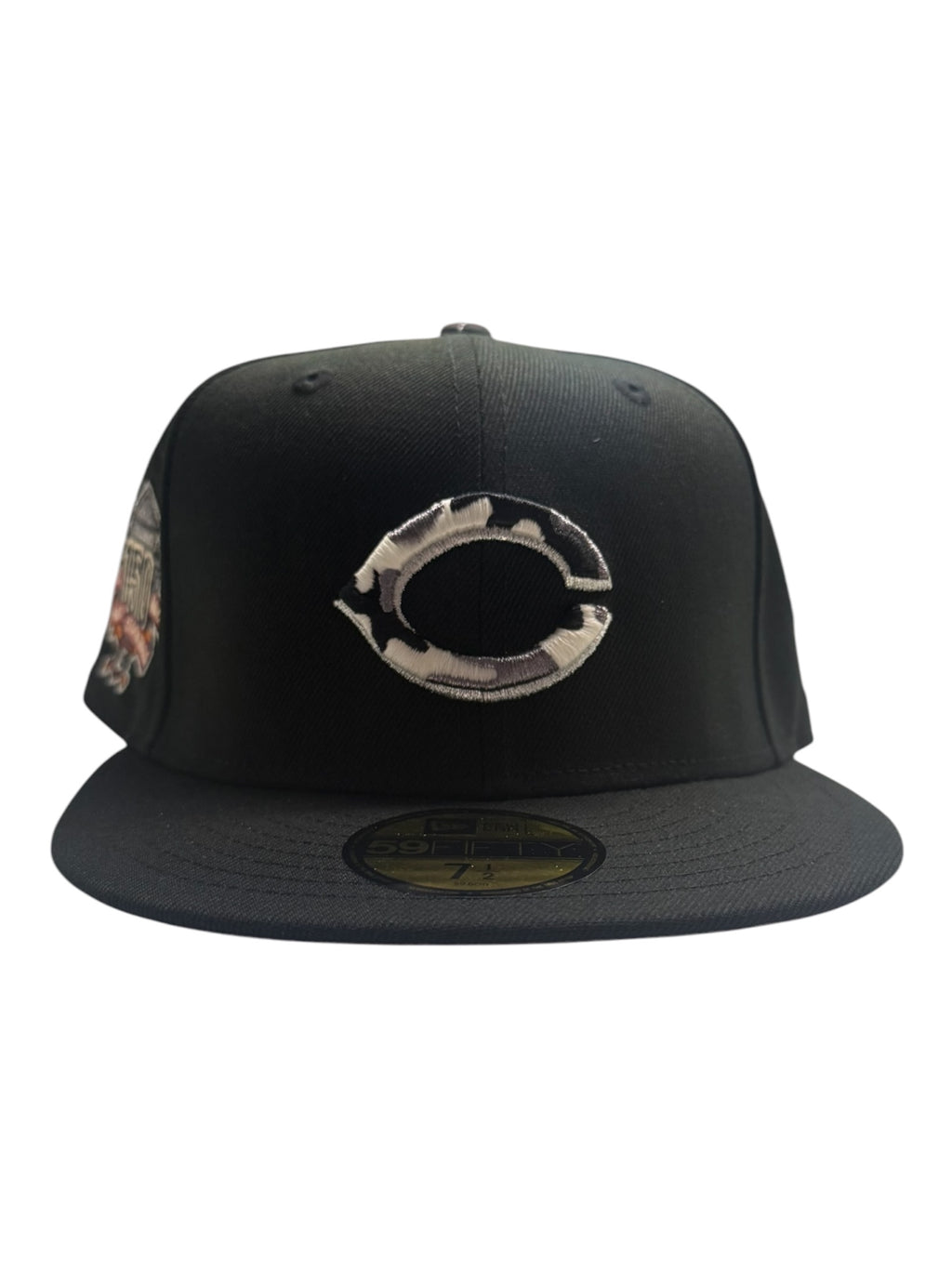 Cincinnati Reds "CAT WOMAN" New Era 59Fifty Fitted Hat - Black
