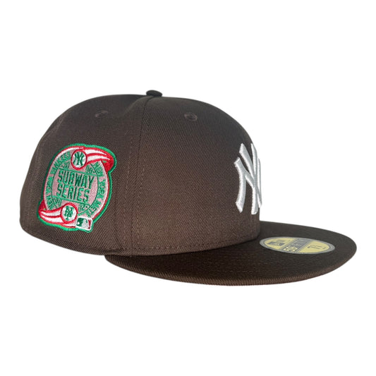 New York Yankees 2000 Subway Series Walnut New Era 59Fifty Fitted Hats