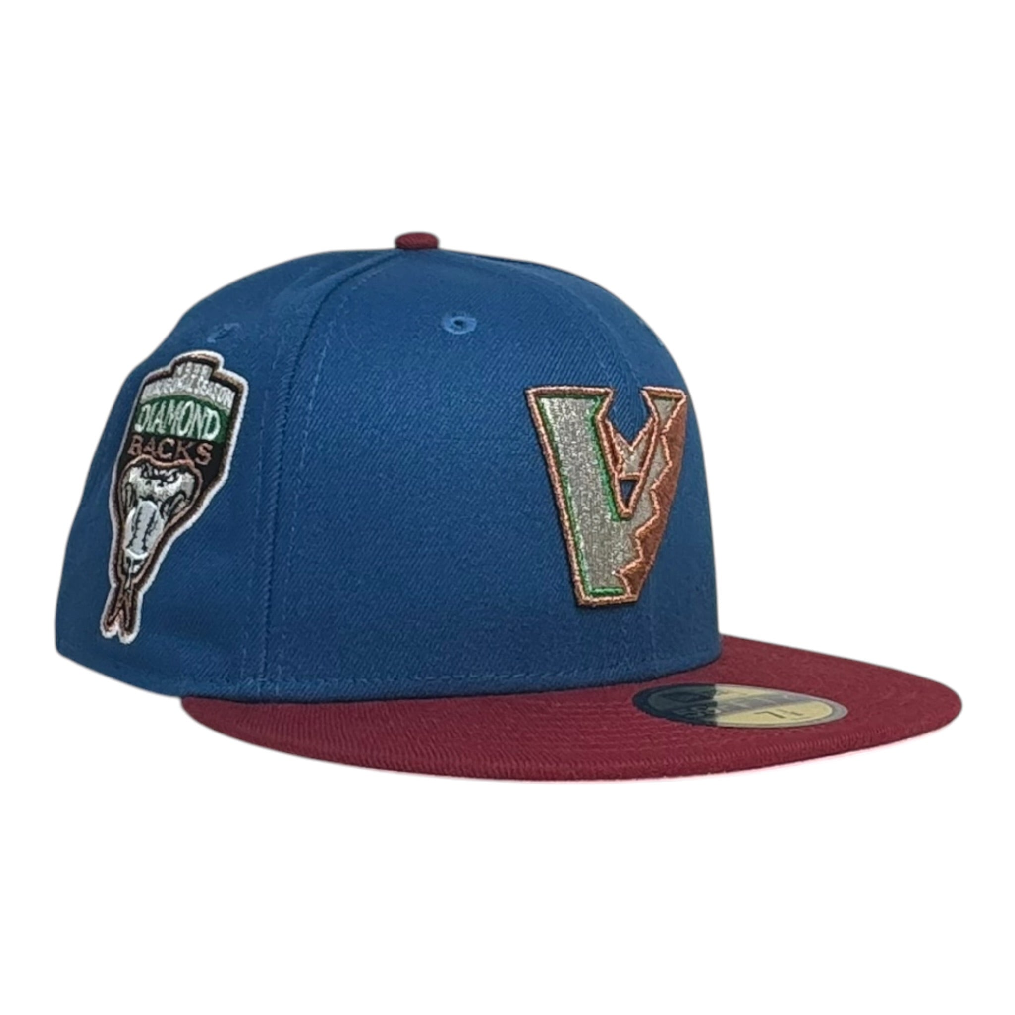 New Era Arizona Diamondbacks “The A is Free, The V They Gotta Pay For” Rushmore @_t.v.b 59Fifty Fitted Hat