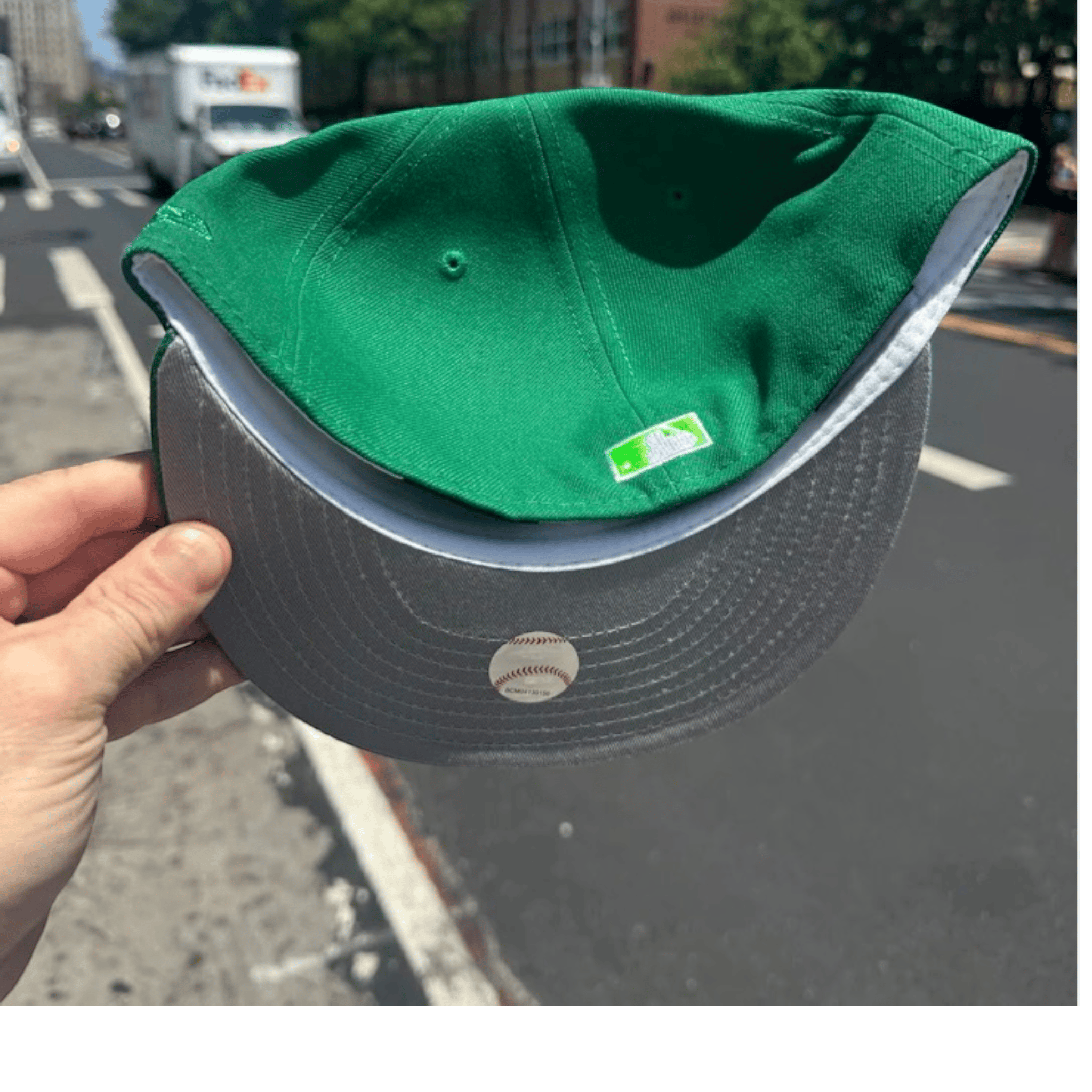 New Era New York Yankees “Crush on You” (Green) FNF Red 59Fifty Fitted Hat