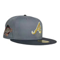 New Era Atlanta Braves “Lottery Ticket” by @_t.v.b Rushmore 59Fifty Fitted Hat