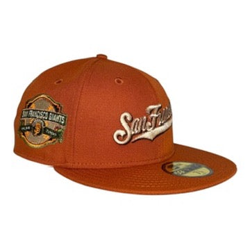 San Francisco Giants "Campfire" Inaugural Script Hat Club NewEra 59Fifty Fitted Hat