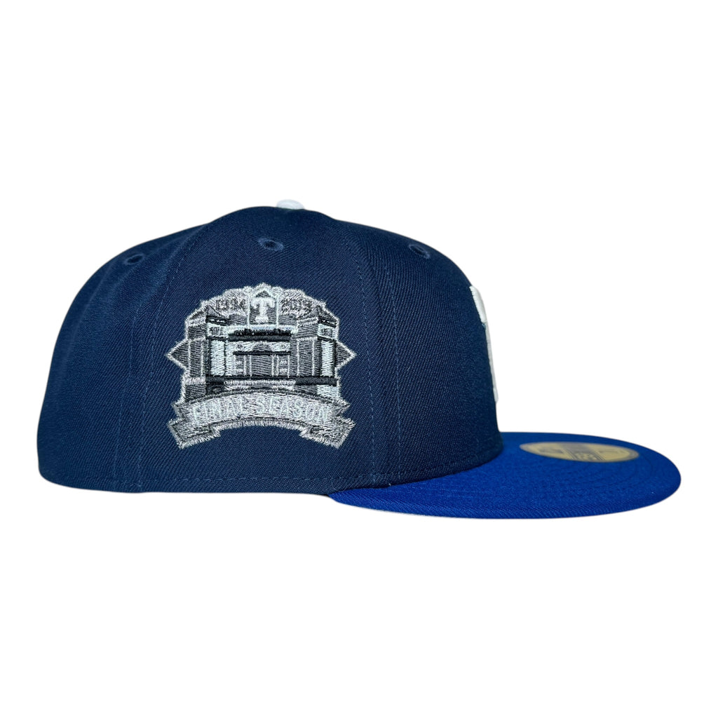 New Era Texas Rangers "TEXAS VARSITY" 59Fifty Fitted Hat